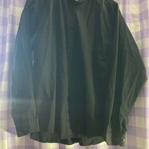 Black Button-Up Shirt